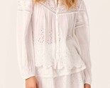 Loveshackfancy badyn blouse Antique White - $162.00