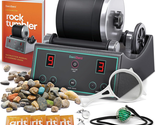 Professional Rock Tumbler with Digital 9-Day Polishing Timer &amp; 3 Speed S... - $163.04