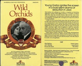 WILD ORCHIDS 1929 BETA GRETA GARBO MGM VIDEO NEW SEALED - £7.97 GBP