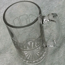 Giants (NY) clear glass beer mug - £19.18 GBP