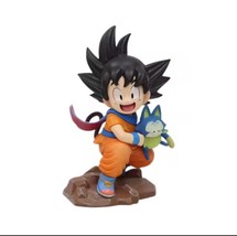 Anime Dragon Ball Z Goku Kid And Pochama 3” Figurine - Collectible - $475.91 MXN