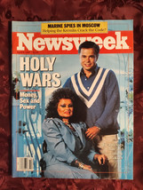 NEWSWEEK Magazine April 6 1987 Evangalists Jim Tammy Baker - £11.47 GBP