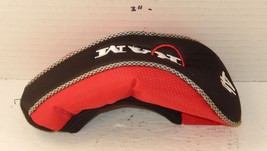 RAM 4h Golf Club Head Cover Red Black Slip-On Headcover - $9.85