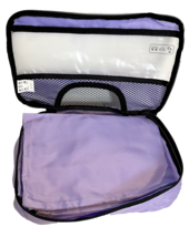 Set of 6 Travel Packing Organization Bags Lavender NEW - £14.25 GBP