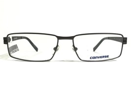 Converse Q006 GUNMETAL Eyeglasses Frames Grey Rectangular Full Rim 55-16-140 - £40.29 GBP