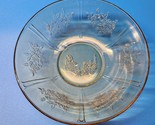 Vintage Federal Depression Glass 8½&quot; SHARON Serving Bowl USA - EXC - SHI... - $26.52