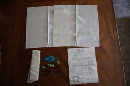 OPENED Cat Alphabet The Patchmakers Embroidery Pillow Kit 1978 Vintage K... - $300.10 MXN