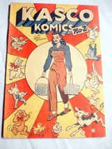 Kasco Komics #2 1949 Bill Woggon Good Condition - £55.93 GBP