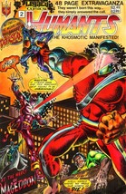 11 X 17 COMICS ART/ HUMANTS #2 FRONT COVER   11 X 17 (Full Color Glossy ... - $548.17 MXN