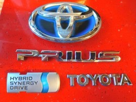 10 11 12 13 14 15 TOYOTA PRIUS REAR LID EMBLEM LOGO BADGE SIGN SYMBOL SE... - $40.49