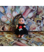 Hand Crochet Dress For Barbie Baby Krissy Or Same Size Dolls #150 - $16.46 CAD