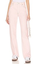 31 - Re/Done $315 Washed Pink Loose Long Full Length Jeans NEW 0716MD - £117.47 GBP