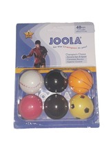 Joola. table tennis balls 6pc 40mm Official ITTF Size - £5.92 GBP