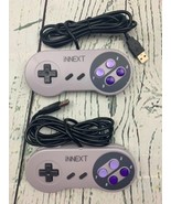 2 Pack New SNES Controller Retro USB Super Classic Controller for PC - £13.51 GBP