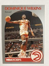 1990-91 NBA Hoops Basketball Cards Dominique Wilkins #36 Atlanta Hawks - £0.78 GBP