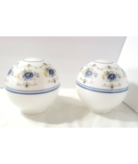 Quoizel Abigail Adams Set 2 Blue Poppy Round Globe 6&quot; Shade for Ceiling ... - $1,597.81 MXN
