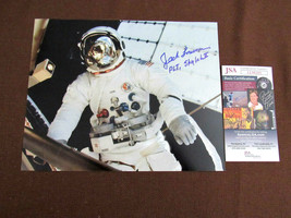 Jack Lousma Plt Skylab Ii Nasa Astronaut Signed Auto Kodak Endura Photo Jsa Gem - £156.57 GBP