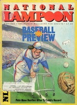 ORIGINAL Vintage May 1984 National Lampoon Magazine Pete Rose Baseball Preview - £11.82 GBP