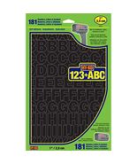 HY-KO PROD Numb/Letter Set, 1&quot;, Black (30033) - $405.13 MXN