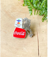 Coca Cola Vancouver 2010 Winter Olympic Silver Hockey Player Pin Canada NEW - $236.01 MXN