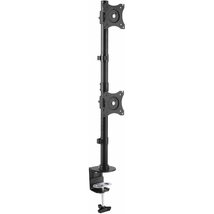 StarTech.com Vertical Desk Mount Dual Monitor Arm - for Monitors 13 to 27 - Adju - $137.33