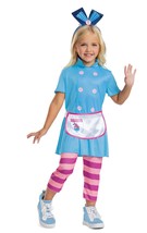 NEW Alice&#39;s Wonderland Bakery Halloween Costume Toddler 3T-4T Disney Junior - £16.88 GBP