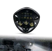 For 2005-2018 Victory Cross Country Magnum Hammer Black LED Motorcycle H... - $2,433.23 MXN