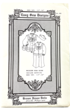 Brown House PATTERN 505 Doll Clothes Modern New Born Sailor Easy Sew Des... - $14.11