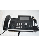 Yealink SIP-T46S Gigabit IP Phone with plug  - no prob base-CLEAN 516c - $62.31