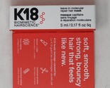 K18 Leave-In Molecular Repair Hair Mask 0.17 Oz / 5 ml - £8.50 GBP