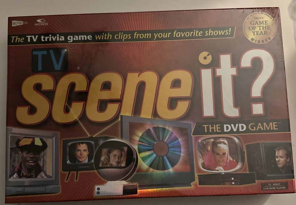 2005 TV Scene It? The DVD Game TV Trivia Board Game NEW SEALED - £14.86 GBP