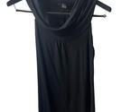 Inc International Concepts Size M Little Black Dress Cowl Neck Sleeveless - $19.87