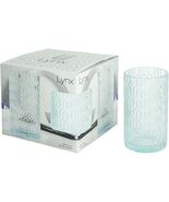 Lynx Set Of 4 Blue Hi Ball Tumbler Glasses 15 Oz - $42.16