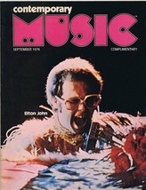 Contemporary Music September 1974 Elton John No Label - £38.88 GBP