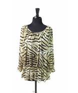 Jones Wear Womens Top Size 18 Designer Light Weight  Animal Print - $21.67 CAD