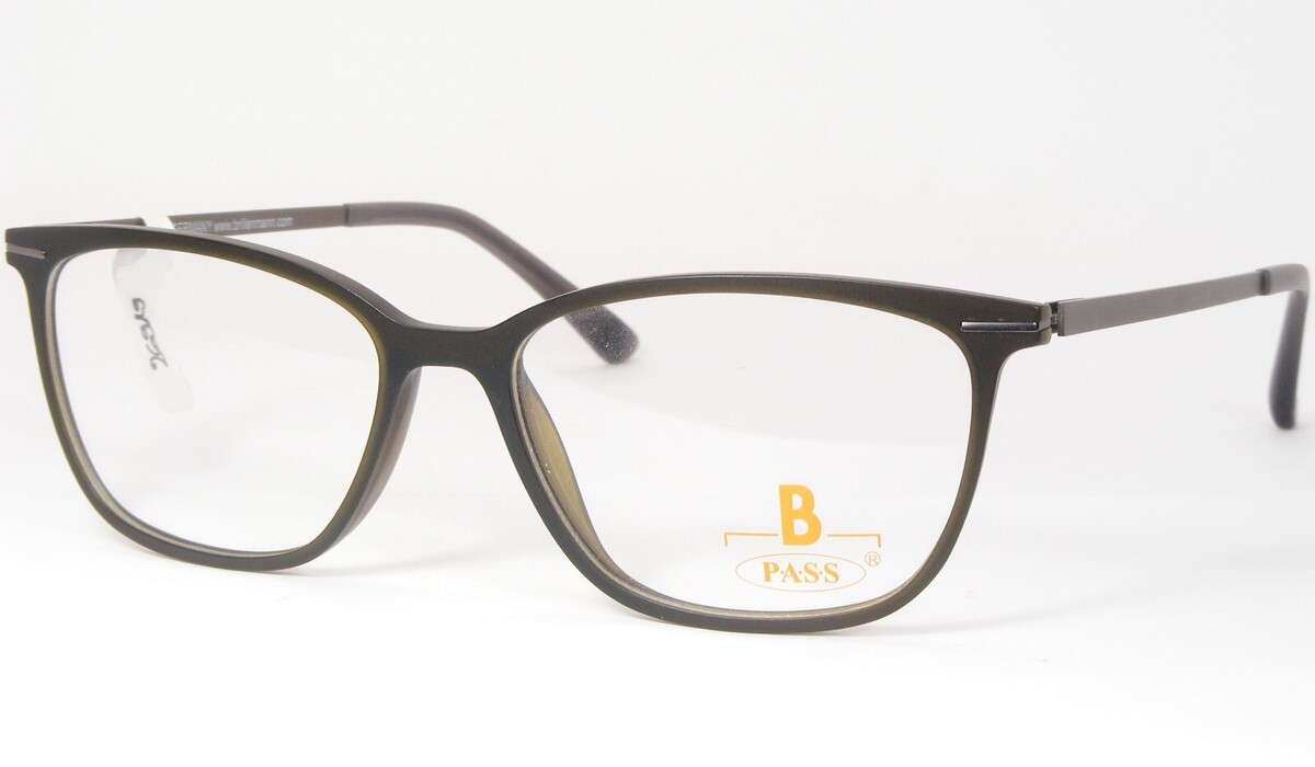 PASS P454-642 Matte Olive Grau Einzigartige Seltene Brillenfassung 51-15-140mm - $95.78