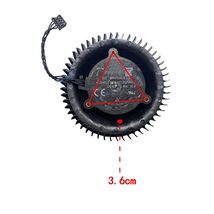 1PCS New Turbo Graphics card Cooling Fan For NVIDIA Quadro RTX5000 6000 ... - $19.75