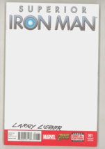 Larry Lieber SIGNED Superior Iron Man #1 Sketch Cover Co-Creator Thor An... - £46.54 GBP