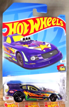 2023 Hot Wheels #140 Drag Strip 5/10 Mustang Nhra Funny Car Purple w/Black5Spoke - £5.82 GBP