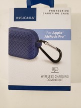 Insignia- Case for Apple AirPods Pro - Blue - $9.80