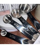 All-Clad Stainless Steel 4 Piece Measuring Spoon Set Stainless Steel New - $25.17