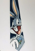 Looney Tunes 1997 Stamp Collection Bugs Bunny Shoulder Stamp Novelty Necktie   - £11.86 GBP