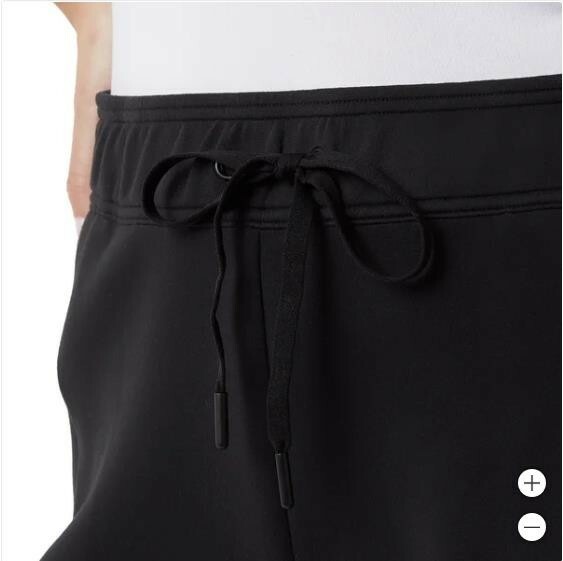 32 Degrees Womens Jogger Black Pants Active Pockets Stretch Comfortable Soft Item image 4