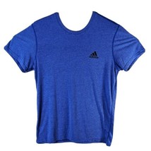 Adidas Ultimate 2.0 Blue Heather Mens Large Shirt (Tighter Fit) - $16.00