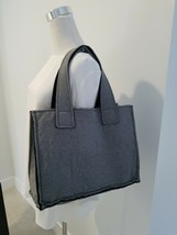 Sweats Norma Kamali Gray Tote Bag 11 x 15 - £15.78 GBP