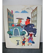 Vintage Playskool 80-10C Golden Press, INC Childrens Puzzle Crossing Gua... - $13.70 CAD