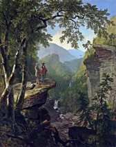 Painting Kindred Spirits by Asher Durand. Forests Repro Giclee - £6.86 GBP+