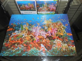  Tropical Reef Click 500 piece Mega brands puzzle  Complete - £6.16 GBP