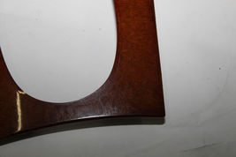 2000-2006 w220 MERCEDES S430 S500 CENTER CONSOLE SHIFTER WOOD BEZEL TRIM 2942 image 3