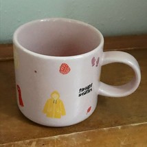 Ban.do + Starbucks Pink w Fall Objects Sweater Weather Stay Cozy Coffee Cup Mug - £7.21 GBP